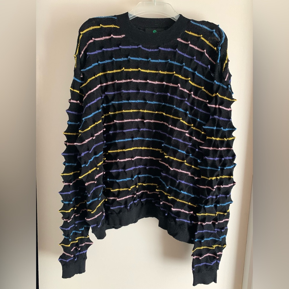 Pretty Snake Spiky Long Sleeve Sweater